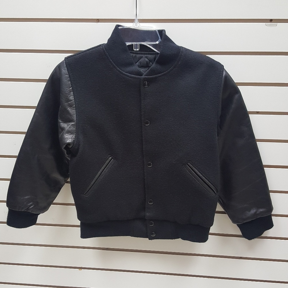 Game Sportswear Wool/Leather Varsity Coat, NWOT